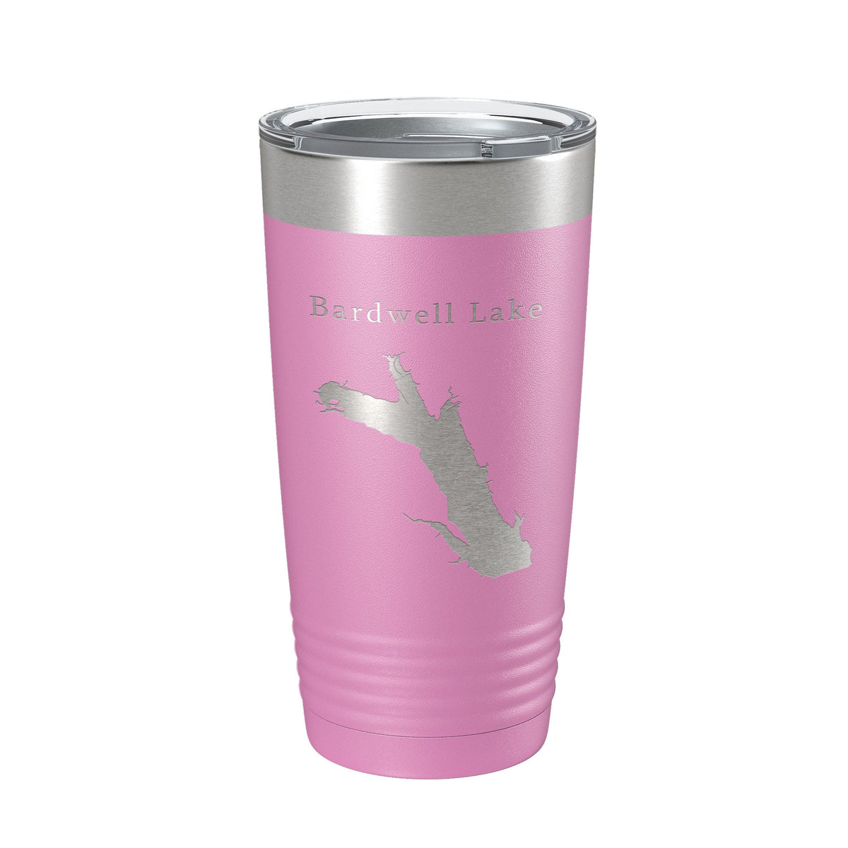 Bardwell Lake Map Tumbler Travel Mug Insulated Laser Engraved Coffee Cup Texas 20 oz