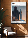 Johnson Space Center  Artwork - Houston  Framed Prints - Texas  Home DÃ©cor
