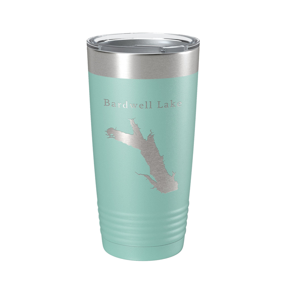 Bardwell Lake Map Tumbler Travel Mug Insulated Laser Engraved Coffee Cup Texas 20 oz