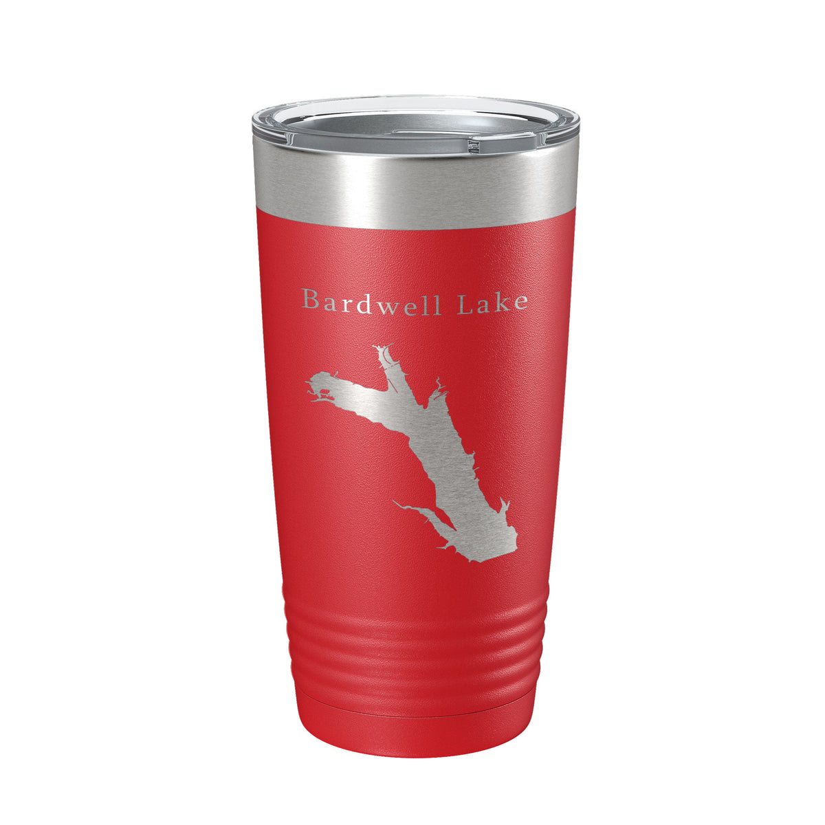 Bardwell Lake Map Tumbler Travel Mug Insulated Laser Engraved Coffee Cup Texas 20 oz