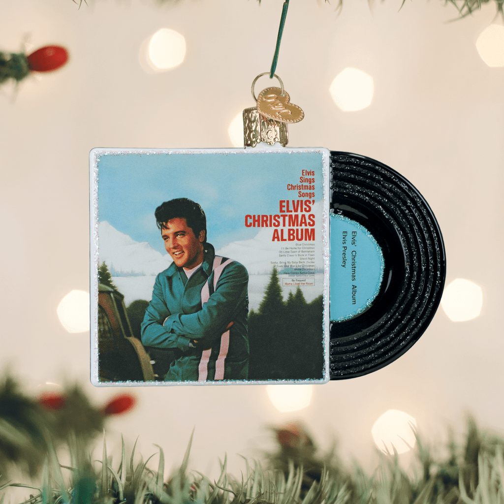 Elvis' Christmas Album Ornament
