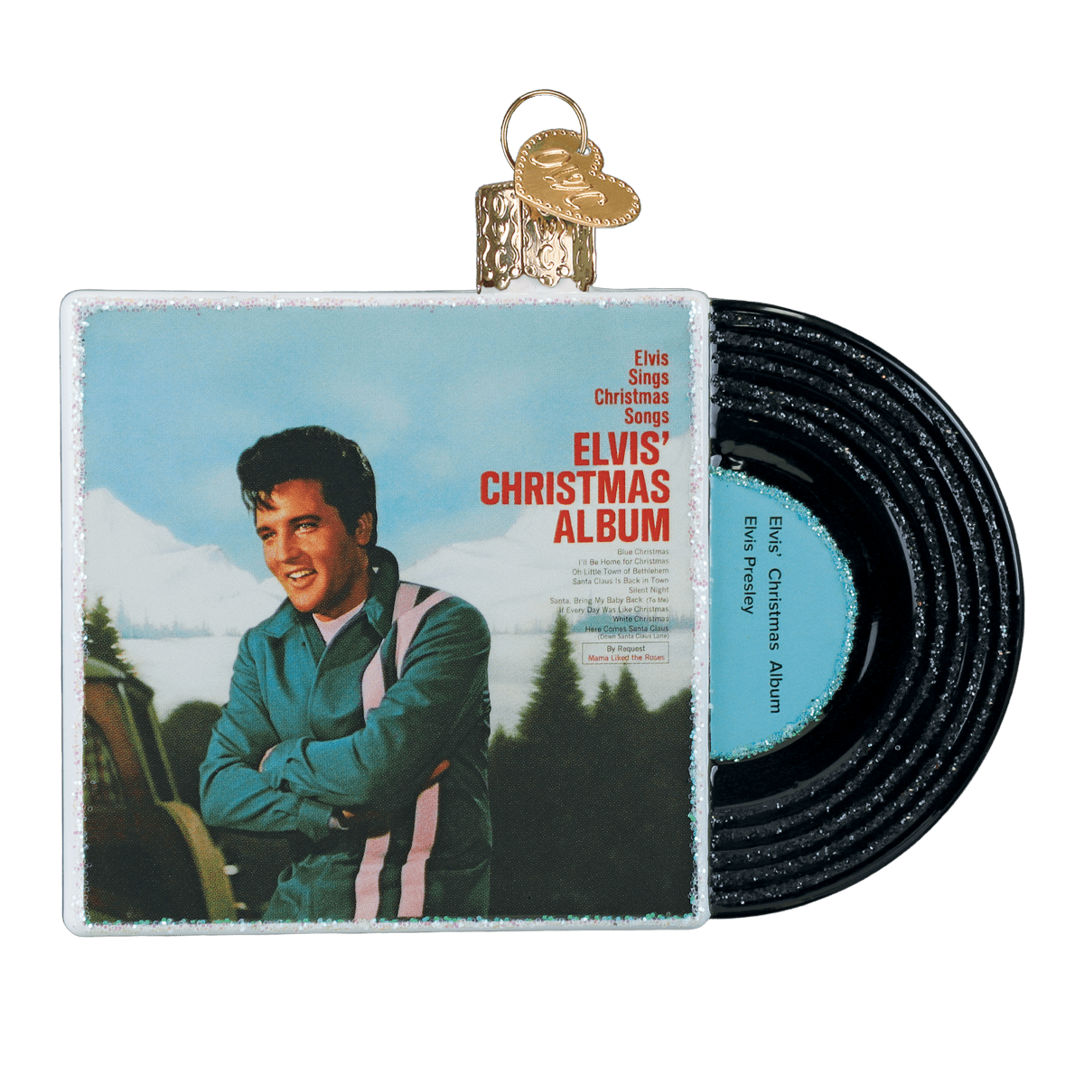 Elvis' Christmas Album Ornament