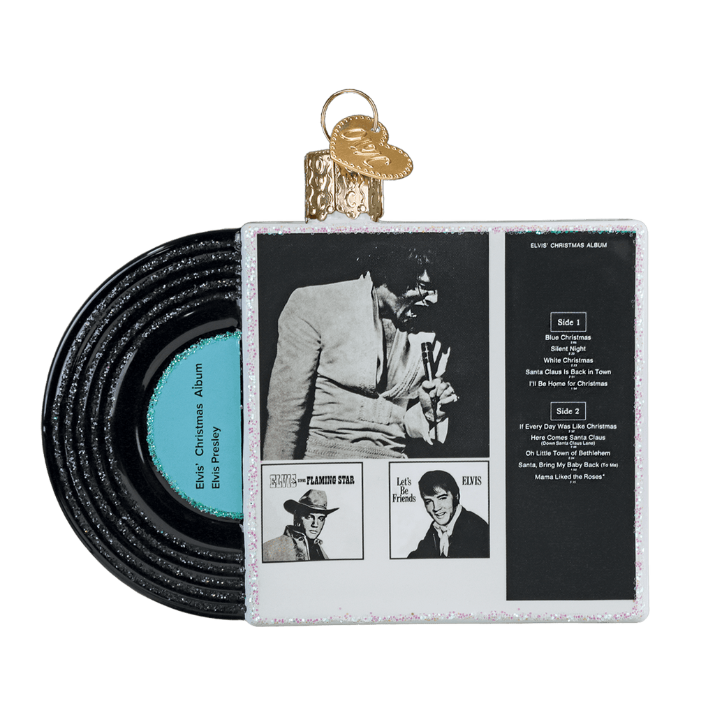 Elvis' Christmas Album Ornament
