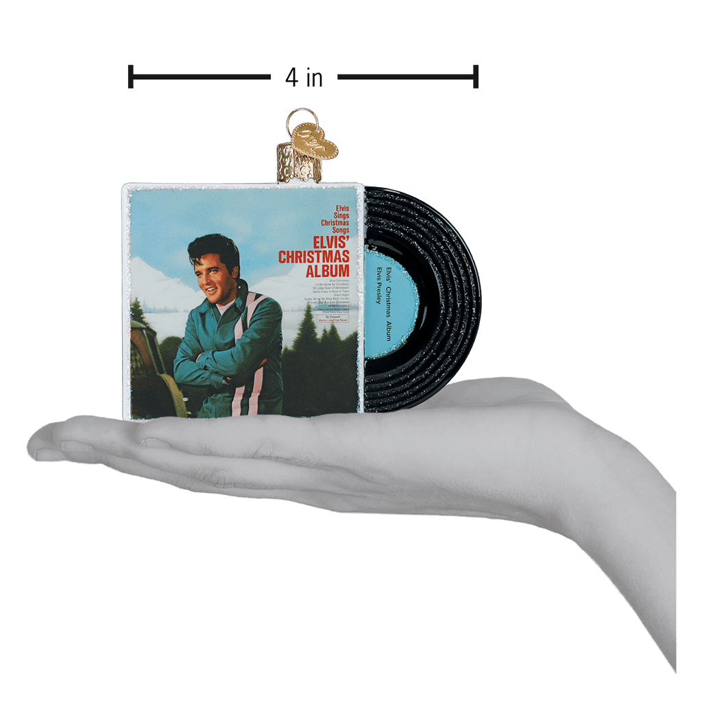 Elvis' Christmas Album Ornament