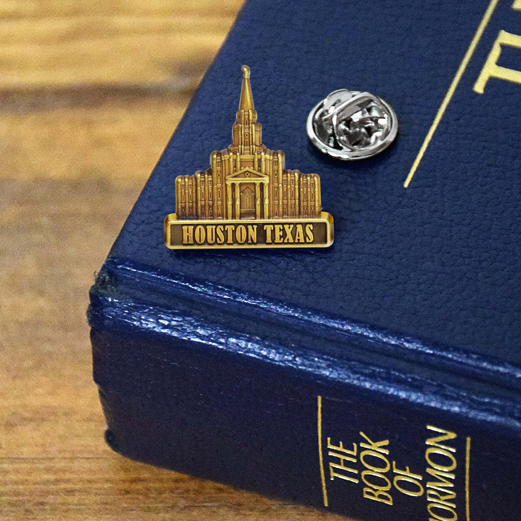Houston Texas Temple Pin
