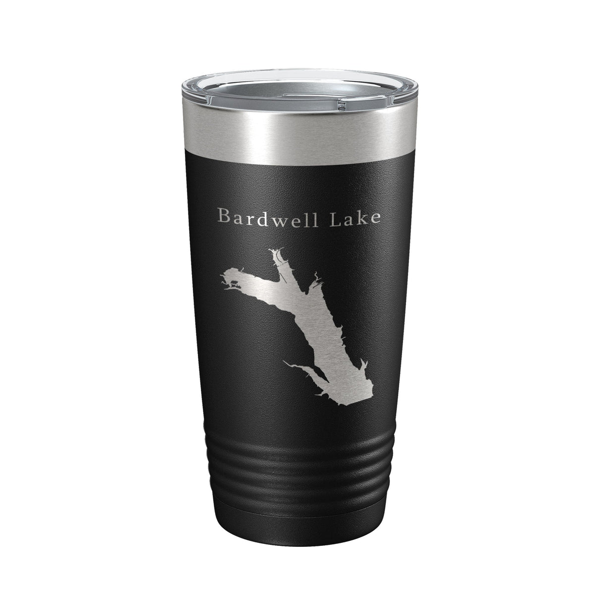Bardwell Lake Map Tumbler Travel Mug Insulated Laser Engraved Coffee Cup Texas 20 oz
