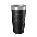 Lake Austin Map Tumbler Travel Mug Insulated Laser Engraved Coffee Cup Texas 20 oz