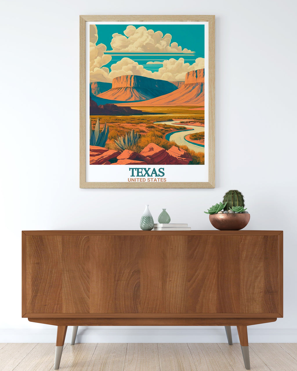 Texas Framed Posters - Big Bend National Park Travel Prints - United States  Home Decor