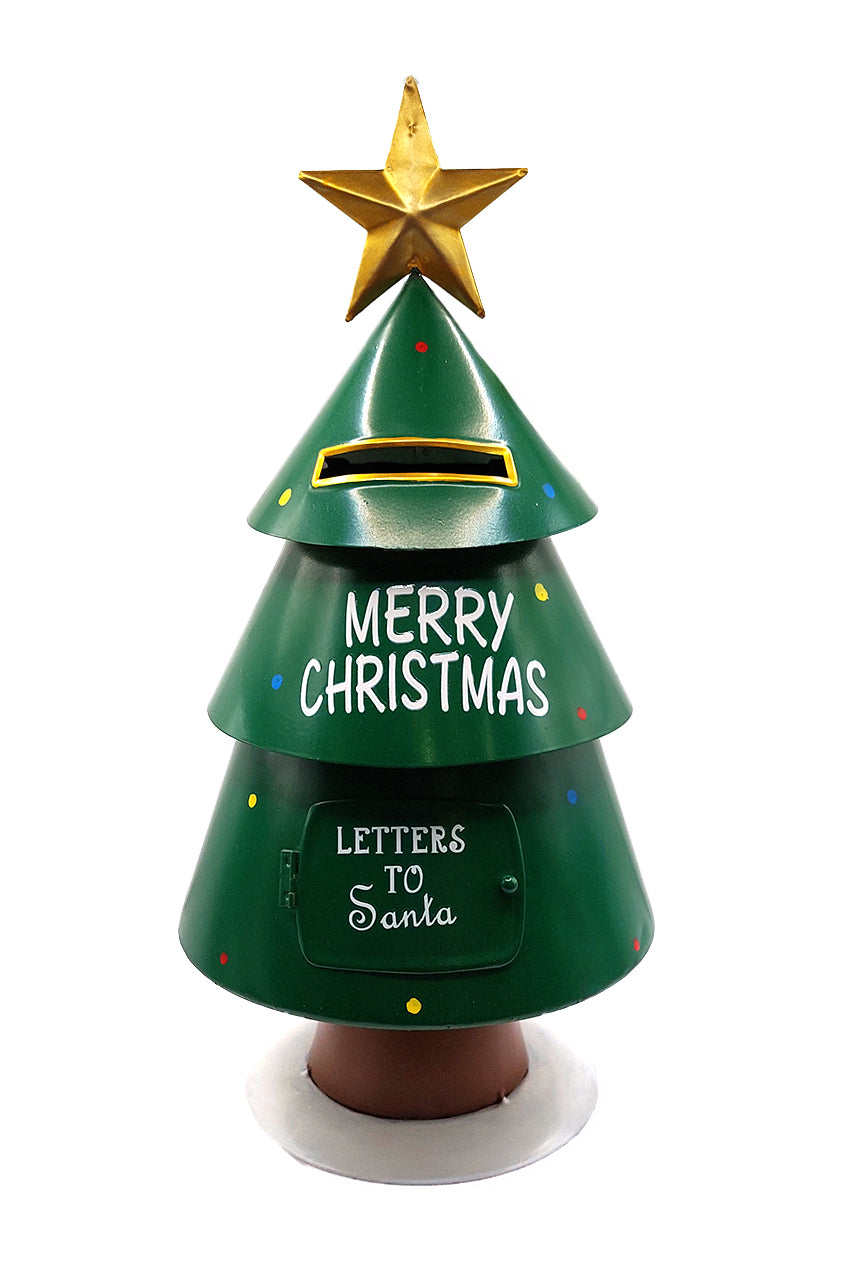 Christmas Tree Mailbox - Christmas Decoration by Wizardi F07M4-3-23FM10251
