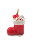 Christmas Ceramic Ornament - Christmas Boot by Wizardi F07N7-21