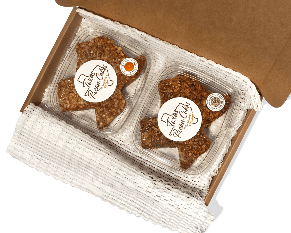 Medium Texas Pecan Cake 2-Pack | Serves 10-12