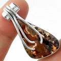 Natural Texas Moss Agate Pendant P-1675 SDP109590