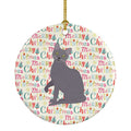 Korat Cat Christmas Ceramic Ornament