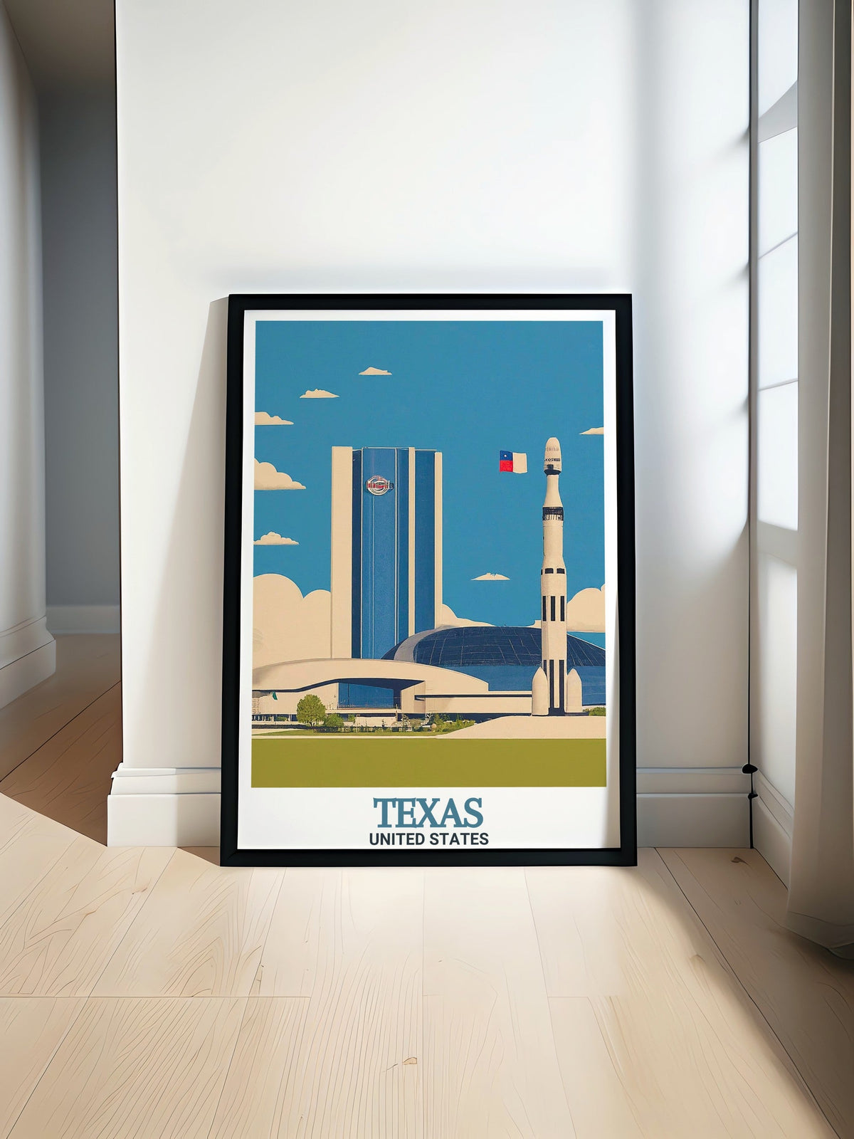 Texas  Prints - Space Center Houston Ideal Home Decor - United States Posters