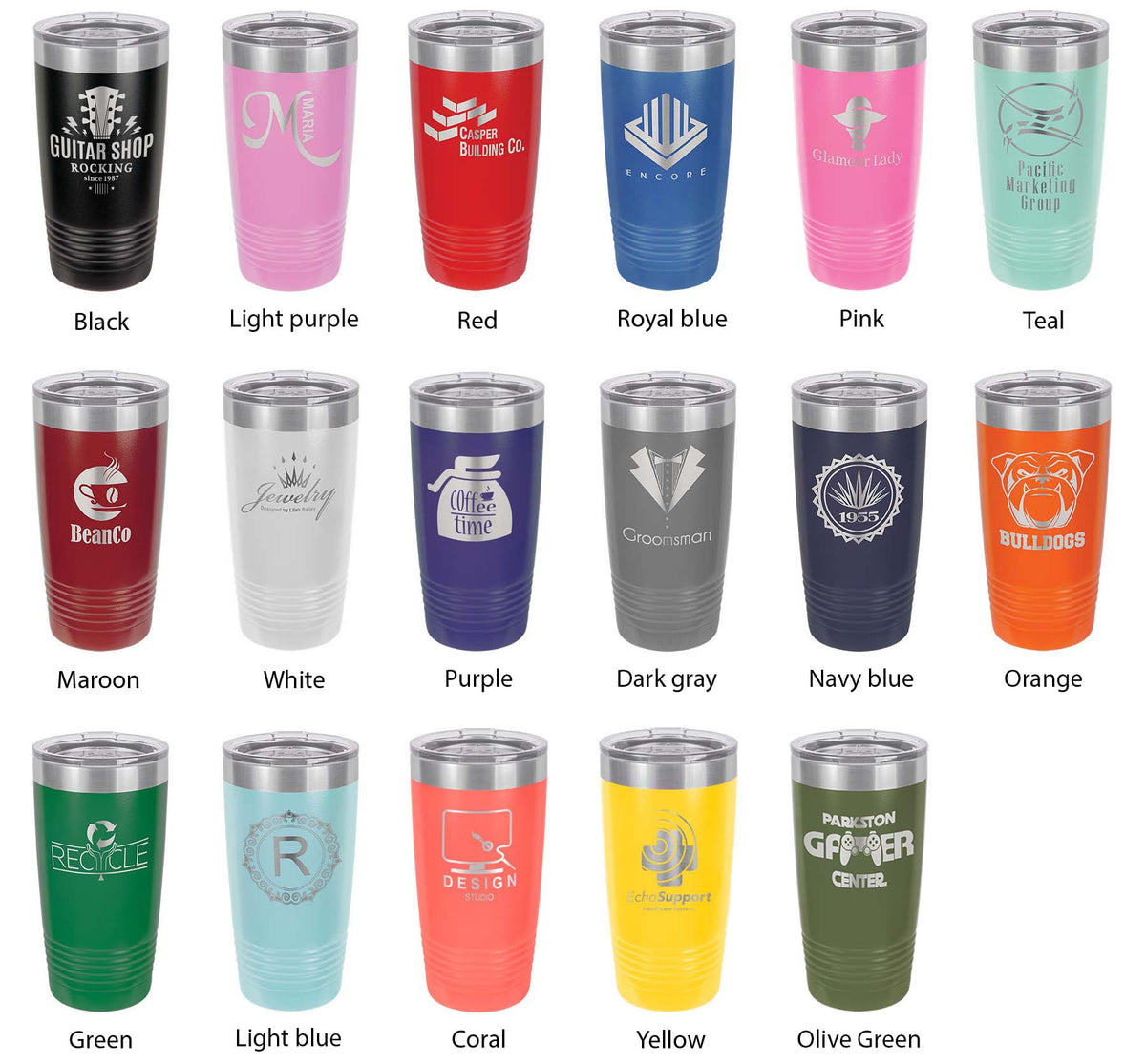 Texas Tumbler Home State Travel Mug Insulated Laser Engraved Map Coffee Cup 20 oz