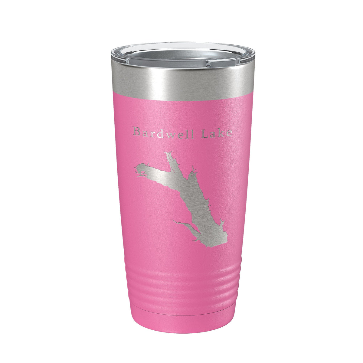 Bardwell Lake Map Tumbler Travel Mug Insulated Laser Engraved Coffee Cup Texas 20 oz