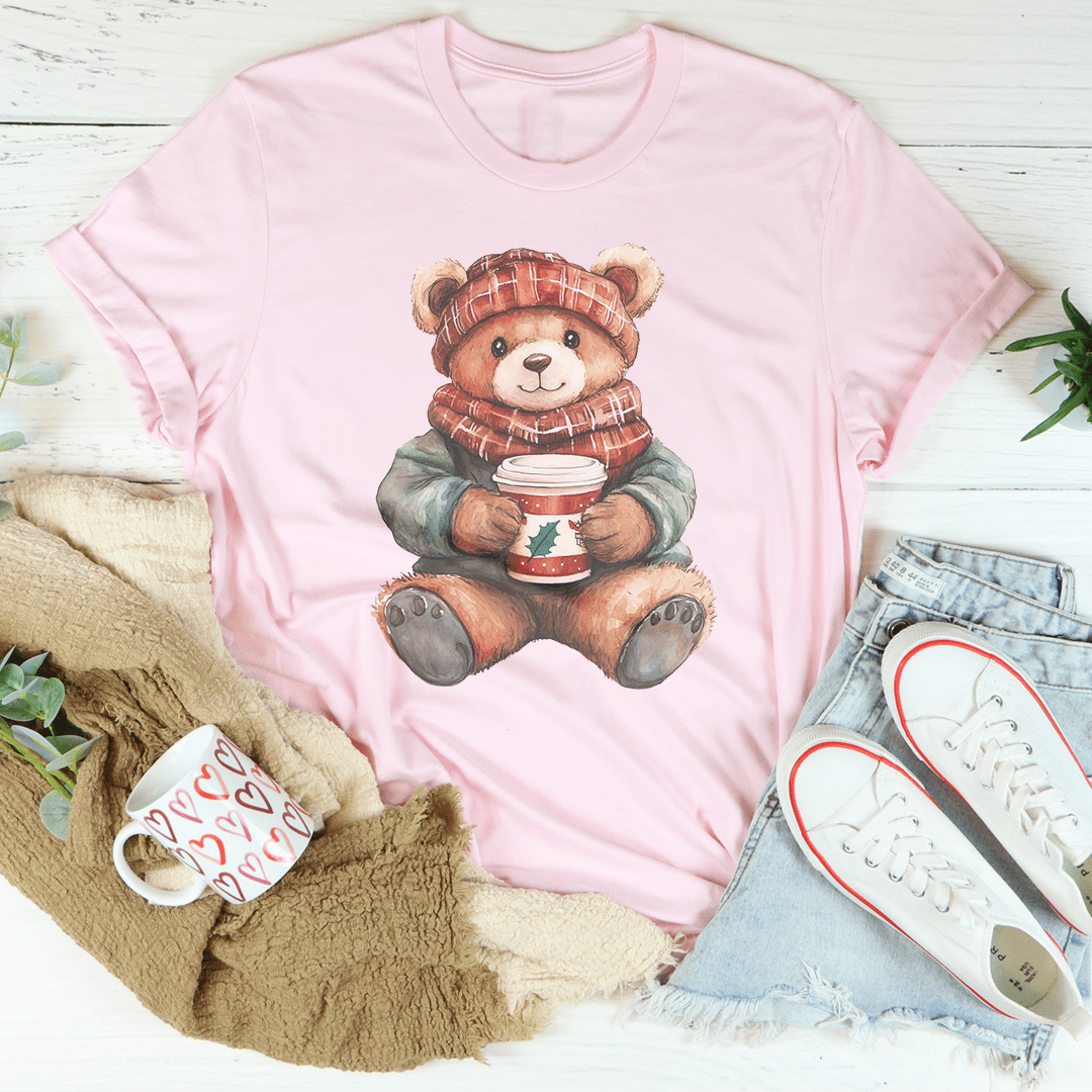Christmas Cuddle Bear Tee