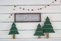believe Christmas Sign