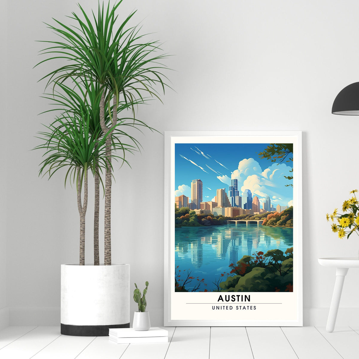 Impression Austin | Impression de voyage Austin  | Poster Texas