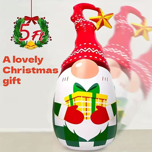 Inflatable Christmas Gnome Decoration
