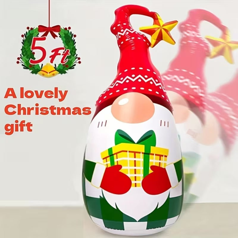 NNETM Inflatable Christmas Gnome Decoration