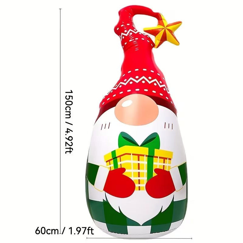 NNETM Inflatable Christmas Gnome Decoration