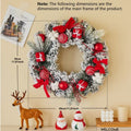 Classic Christmas Wreath for Home and Holiday Decor