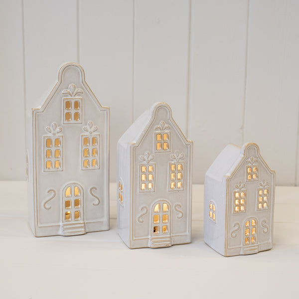 Medium LED Christmas Townhouse Home Decoration