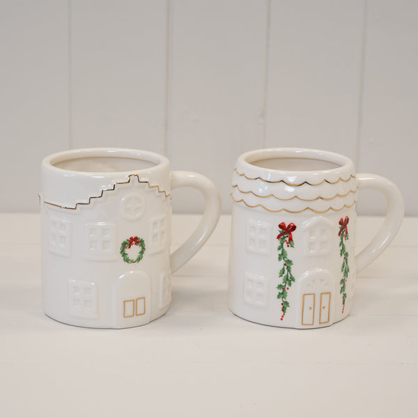 Cosy Christmas House Mug Home Decoration