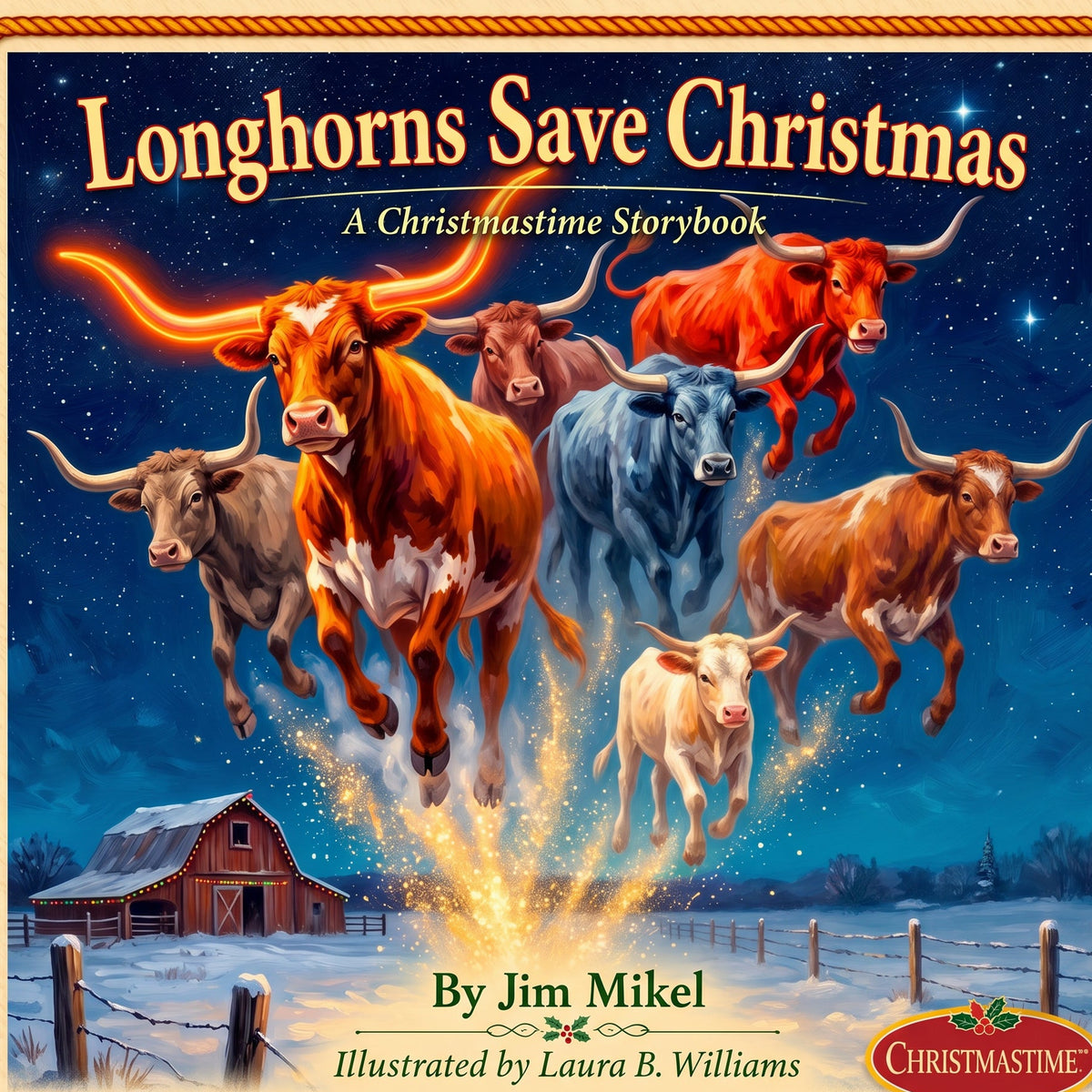 Longhorns Save Christmas – Digital Book